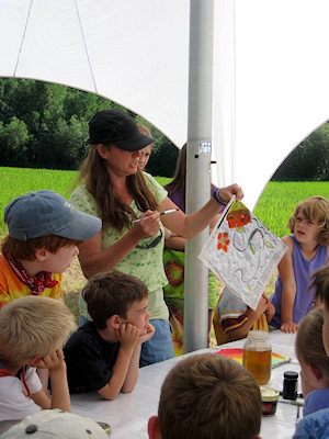 Sue and Campers Coloring